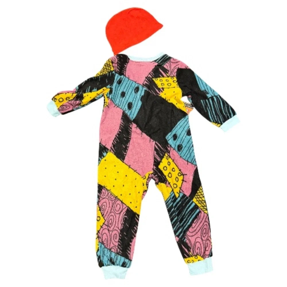 NWT Nightmare Before Christmas Sally Pajama set with hat size 2T